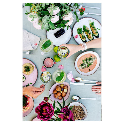 AUTORINIAI KERAMINIAI INDAI "ROŽINIS RINKINYS"